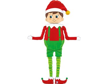 5ft SPECIAL DELIVERY ELF FOIL BALLOON
