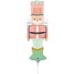 14in PASTEL NUTCRACKER MINI AIRFILL FOIL BALLOON 10S
