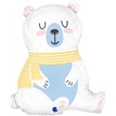 34in POLAR BEAR FOIL BALLOON
