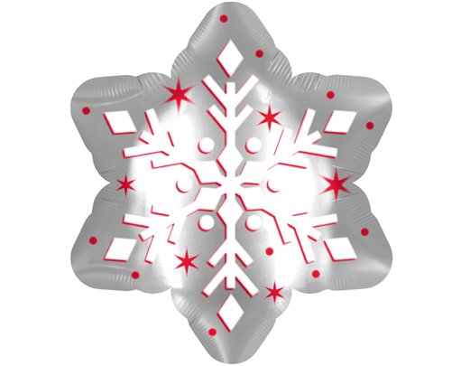 SNOWFLAKE FOIL BALLOON
