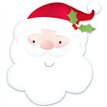 SANTAS HEAD FOIL BALLOON