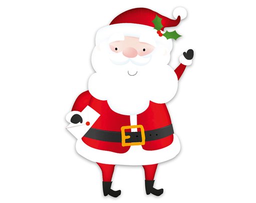 STANDING SANTA FOIL BALLOON