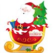 STADING SLEIGH FOIL BALLOON