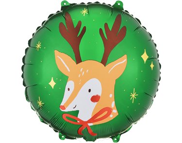 18in REINDEER FOIL BALLOON
