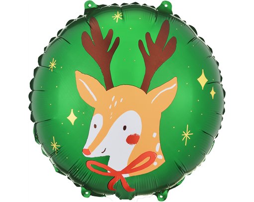 18in REINDEER FOIL BALLOON