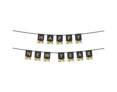 135x17cm HAPPY NEW YEAR BANNER
