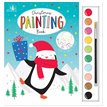 CHRISTMAS COLOURING BOOK & PAINT SET 12S