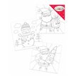 CHRISTMAS 3PK PAINT YOUR OWN MINI CANVAS