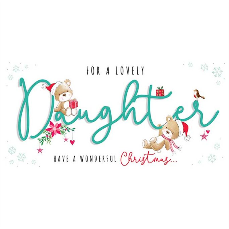 CHRISTMAS SPIRIT DAUGHTER MONEY WALLET 10S