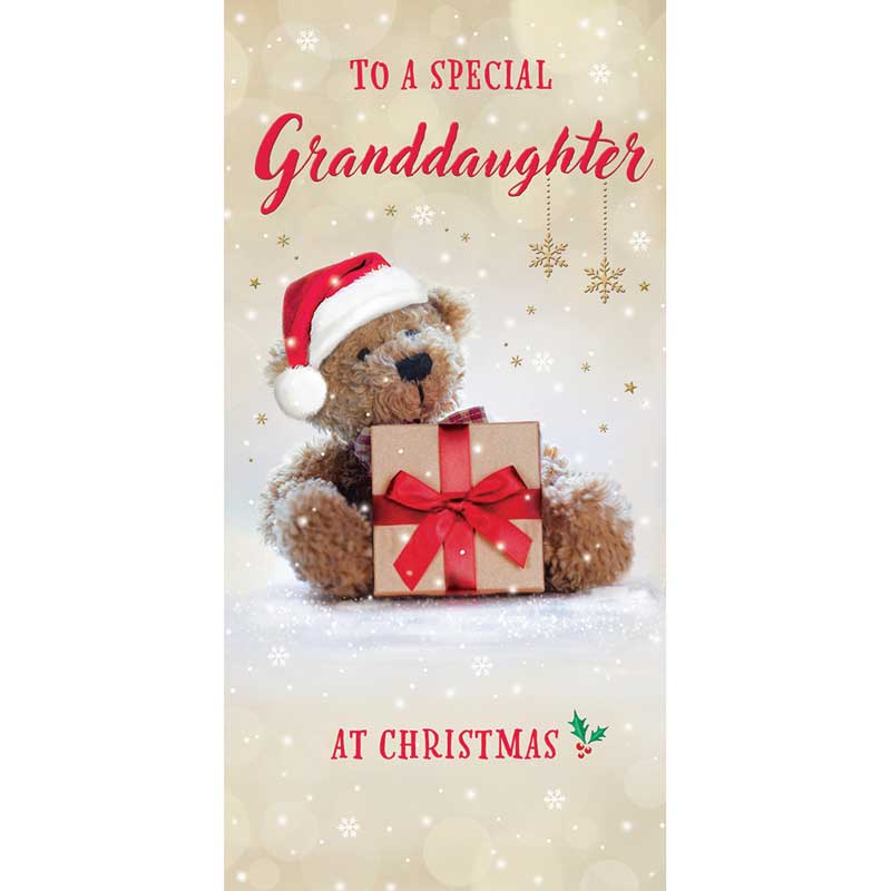 CHRISTMAS SPIRIT GRANDDAUGHTER MONEY WALLET 10S