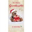 CHRISTMAS SPIRIT GRANDDAUGHTER MONEY WALLET 10S