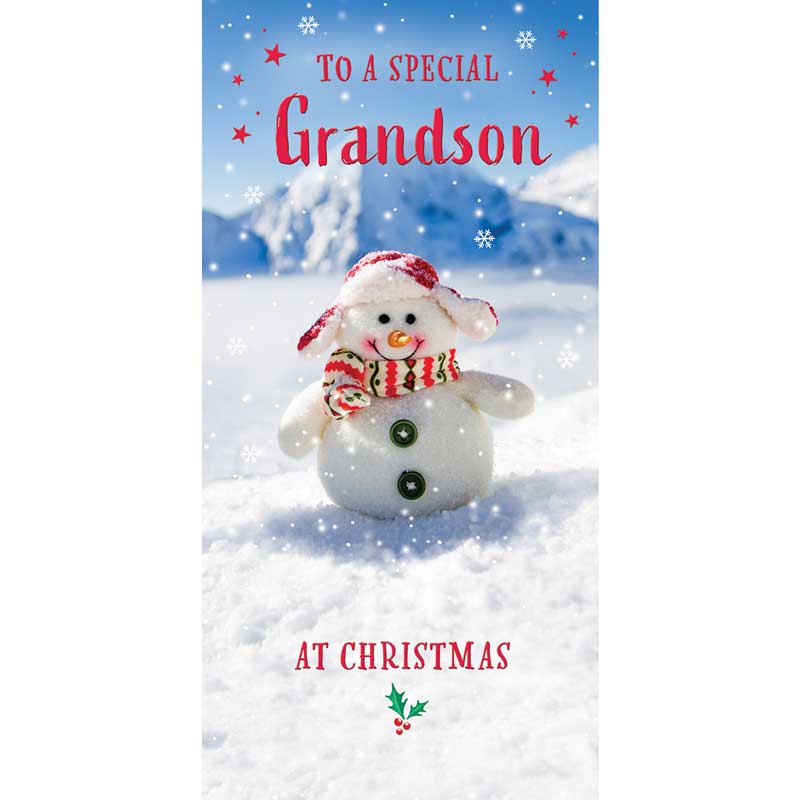 CHRISTMAS SPIRIT GRANDSON MONEY WALLET 10S