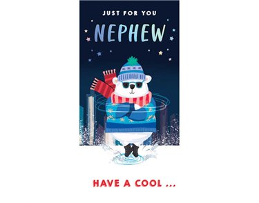 CHRISTMAS SPIRIT NEPHEW MONEY WALLET 10S