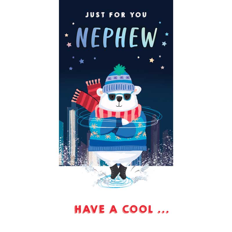 CHRISTMAS SPIRIT NEPHEW MONEY WALLET 10S