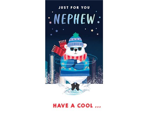CHRISTMAS SPIRIT NEPHEW MONEY WALLET 10S