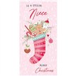 CHRISTMAS SPIRIT NIECE MONEY WALLET 10S