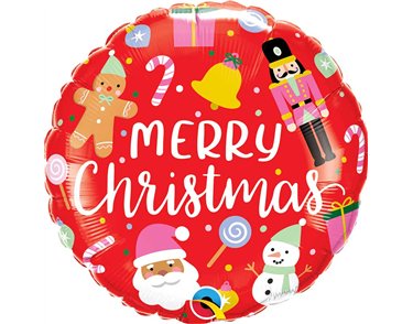 18in ALL THINGS CHRISTMAS FOIL BALLOON