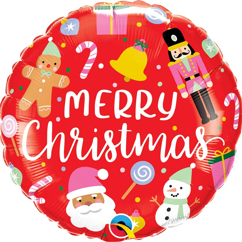 18in ALL THINGS CHRISTMAS FOIL BALLOON