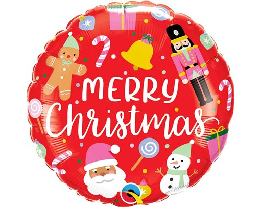 18in ALL THINGS CHRISTMAS FOIL BALLOON