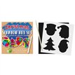 CHRISTMAS MINI MAGIC COLOUR SCRATCH SET 108S