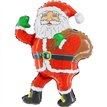 28in TRADITIONAL WALKING SANTA FOIL BALLOON