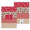8SHEETS KRAFT FLAT WRAP