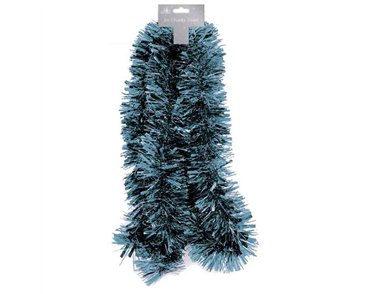 2m PALE BLUE CHUNKY TINSEL