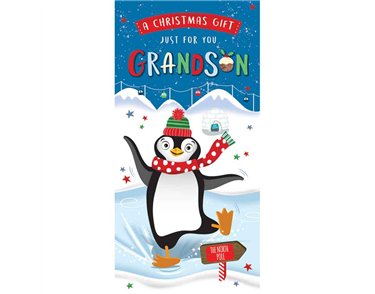 GRANDSON CHRISTMAS MONEY WALLET 10S