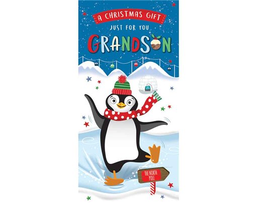 GRANDSON CHRISTMAS MONEY WALLET 10S