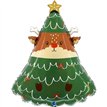 28in REINDEER IN THE TREE FOIL BALLOON