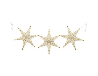 23in DECO-GARLAND STARS AIR FILL FOIL BALLOON