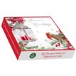 12PK WINTER ROBIN SQUARE PREMIUM BOXED CARDS
