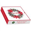 12PK CHRISTMAS DECOR SQUARE PREMIUM BOXED CARDS