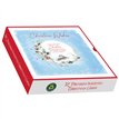 12PK THE NIGHT BEFORE CHRISTMAS SQUARE PREMIUM BOXED CARDS