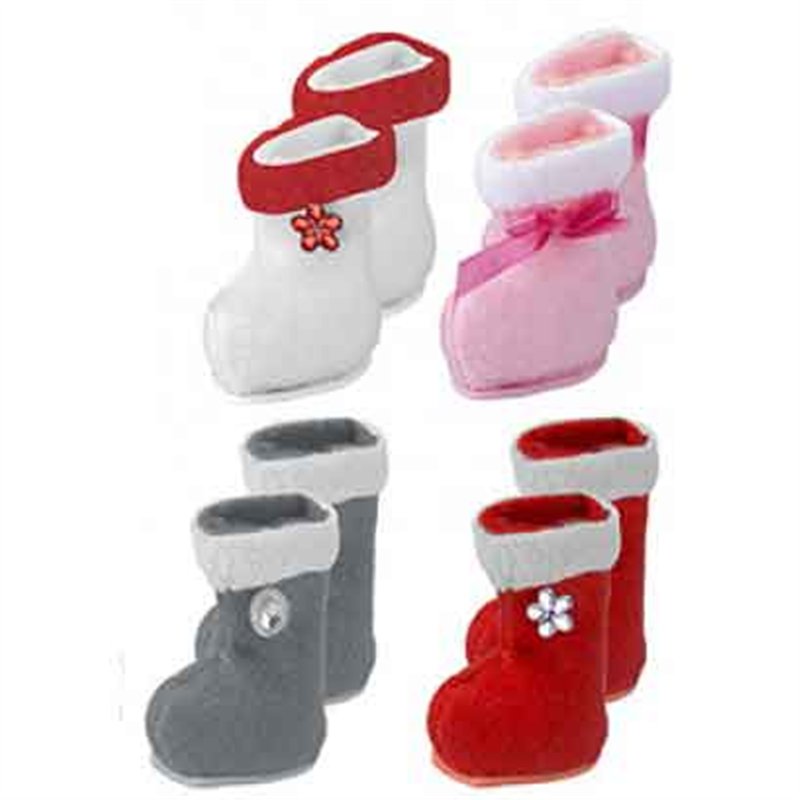 4ASST DESIGN ELF MINI FASHION BOOTIES