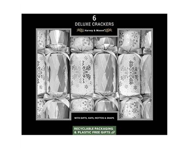 6PK 13.5in DELUXE SNOWFLAKE CRACKERS