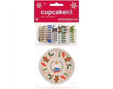 28PC NUTCRACKER CUPCAKE KIT