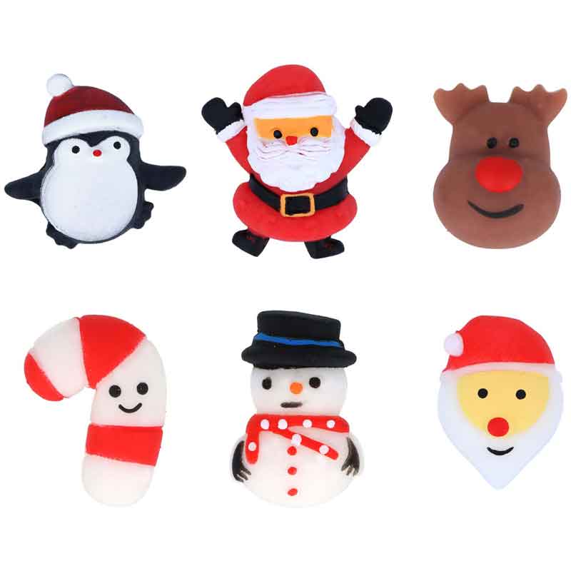 5cm SQUISHY CHRISTMAS TOY 96S