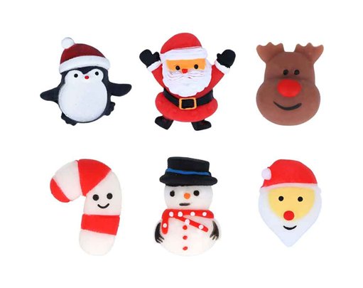 5cm SQUISHY CHRISTMAS TOY 96S