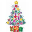 39IN SPARKLING ORNAMENT TREE FOIL