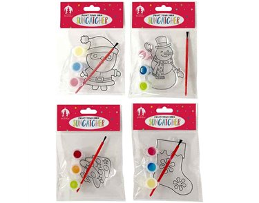 CHRISTMAS PAINT YOUR OWN SUNCATCHER