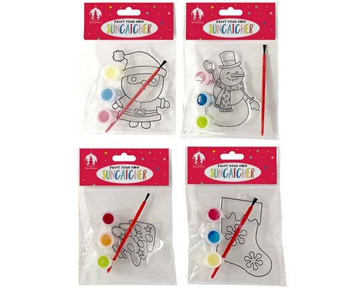 CHRISTMAS PAINT YOUR OWN SUNCATCHER