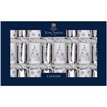 8PK 14in SILVER DELUXE CRACKERS