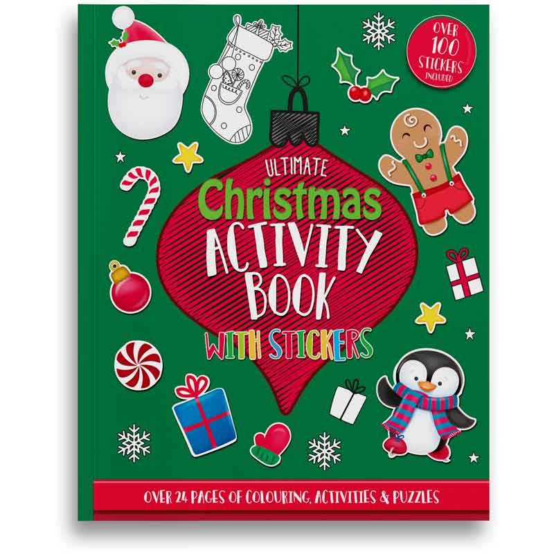 CHRISTMAS ACTIVITY BOOK 12S