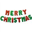 "MERRY CHRISTMAS" FOIL BALLOON KIT