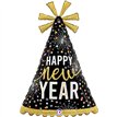 36in NEW YEAR PARTY HAT FOIL BALLOON