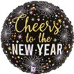 18in CHEERS TO NEW YEAR PARTY FOIL BALLOON
