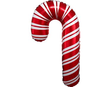 HOLIDAY CANDY CANE SUPERSHAPE FOIL BALLOON
