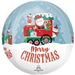 NORTH POLE EXPRESS CHRISTMAS ORBZ FOIL BALLOON