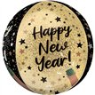NATURAL SPARKLE NEW YEAR ORBZ FOIL BALLOON